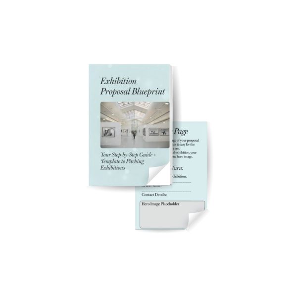 Exhibition Proposal Blueprint - Image 3