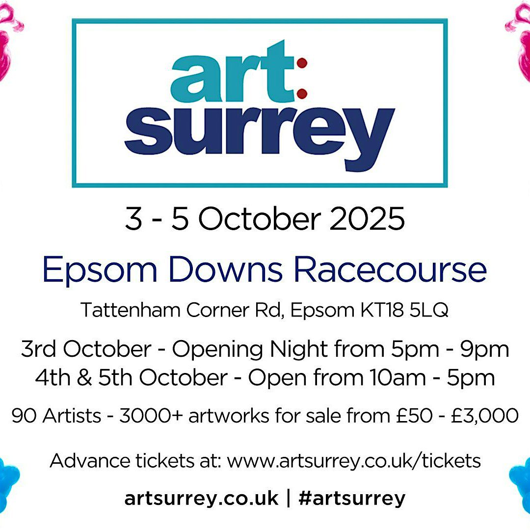 Art Surrey 2025 at Epsom Downs Racecourse