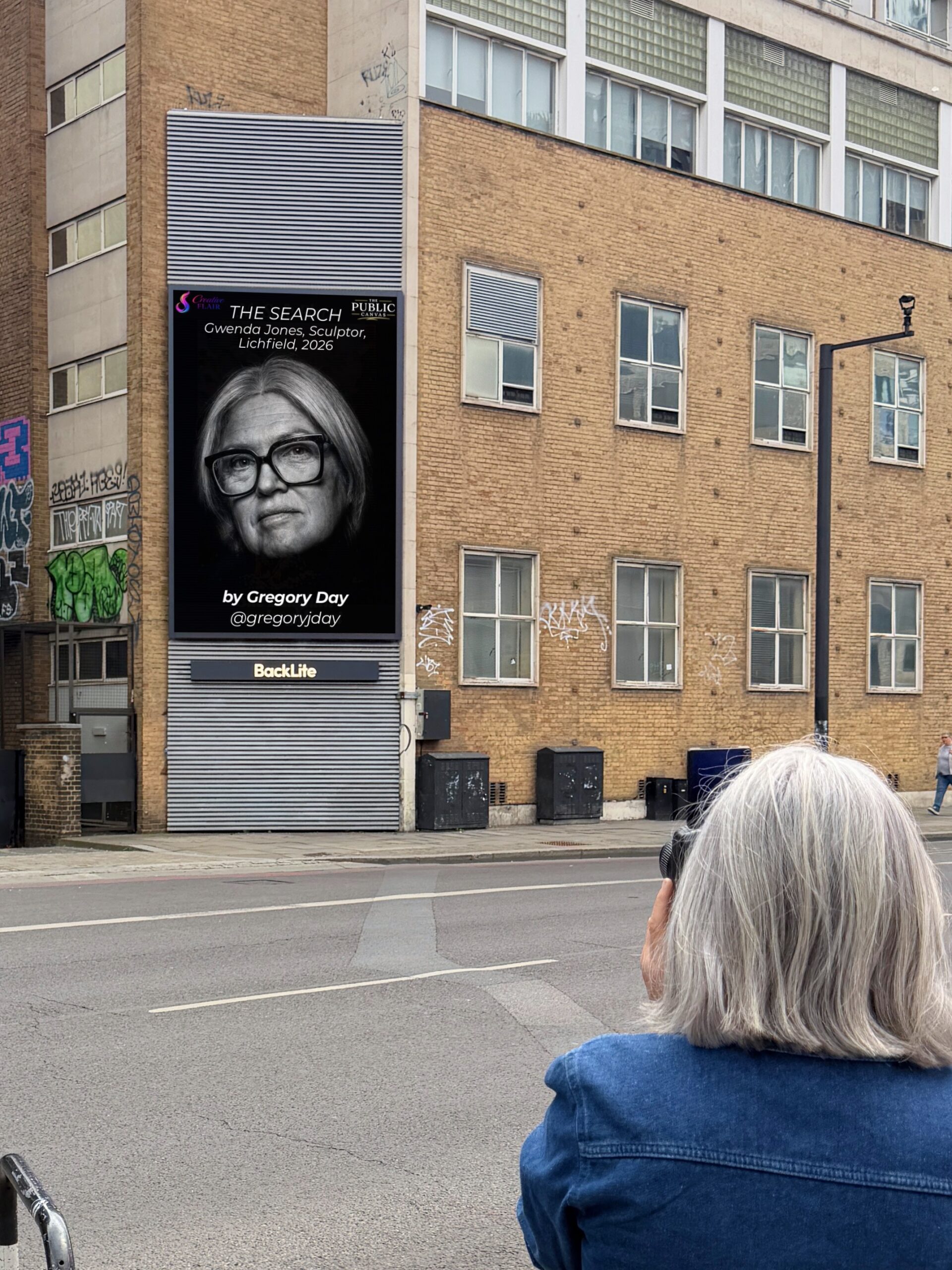 The Shoreditch Showcase, billboard in Shoreditch, May 2026