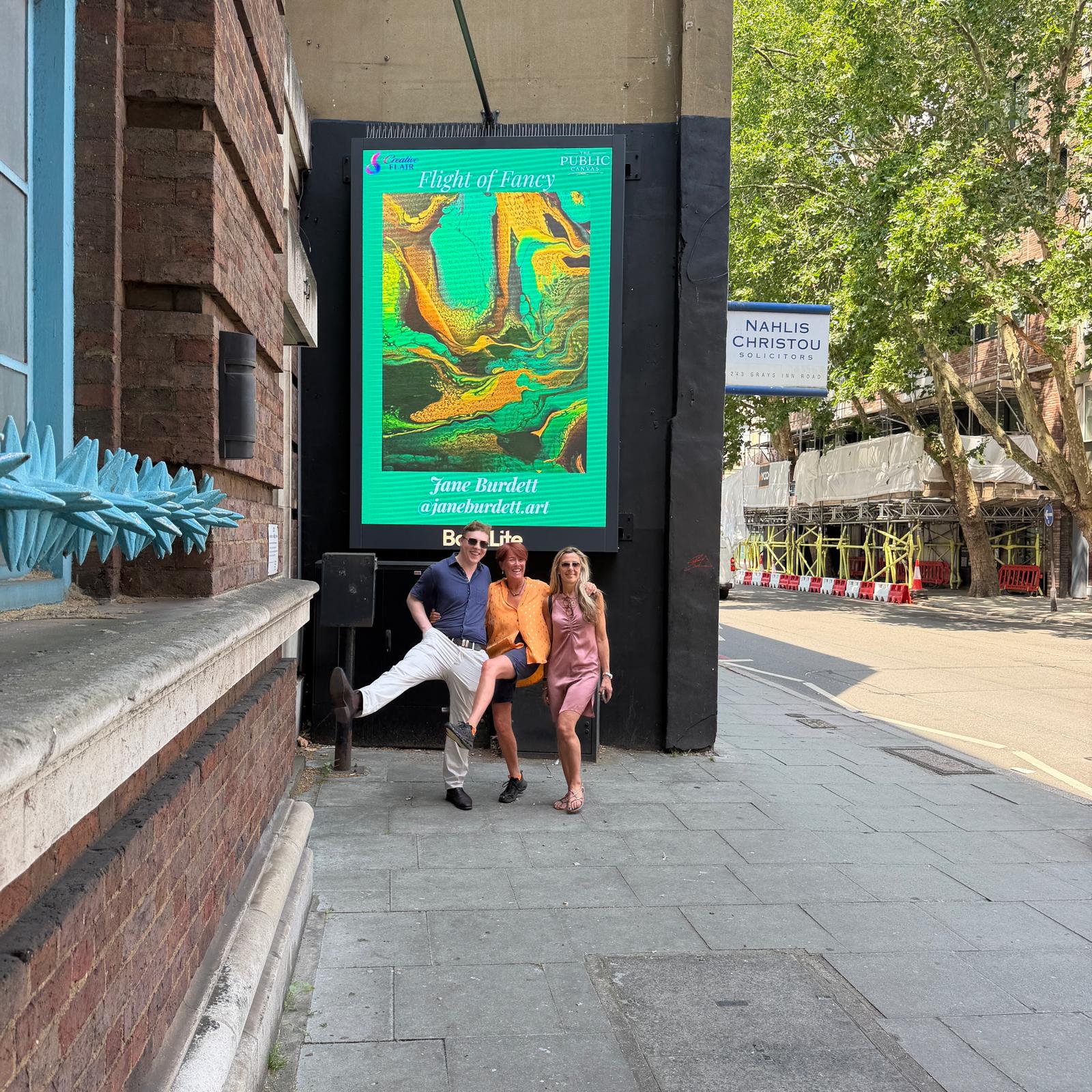 The King's Cross Showcase, digital billboard at King's Cross, June 2026