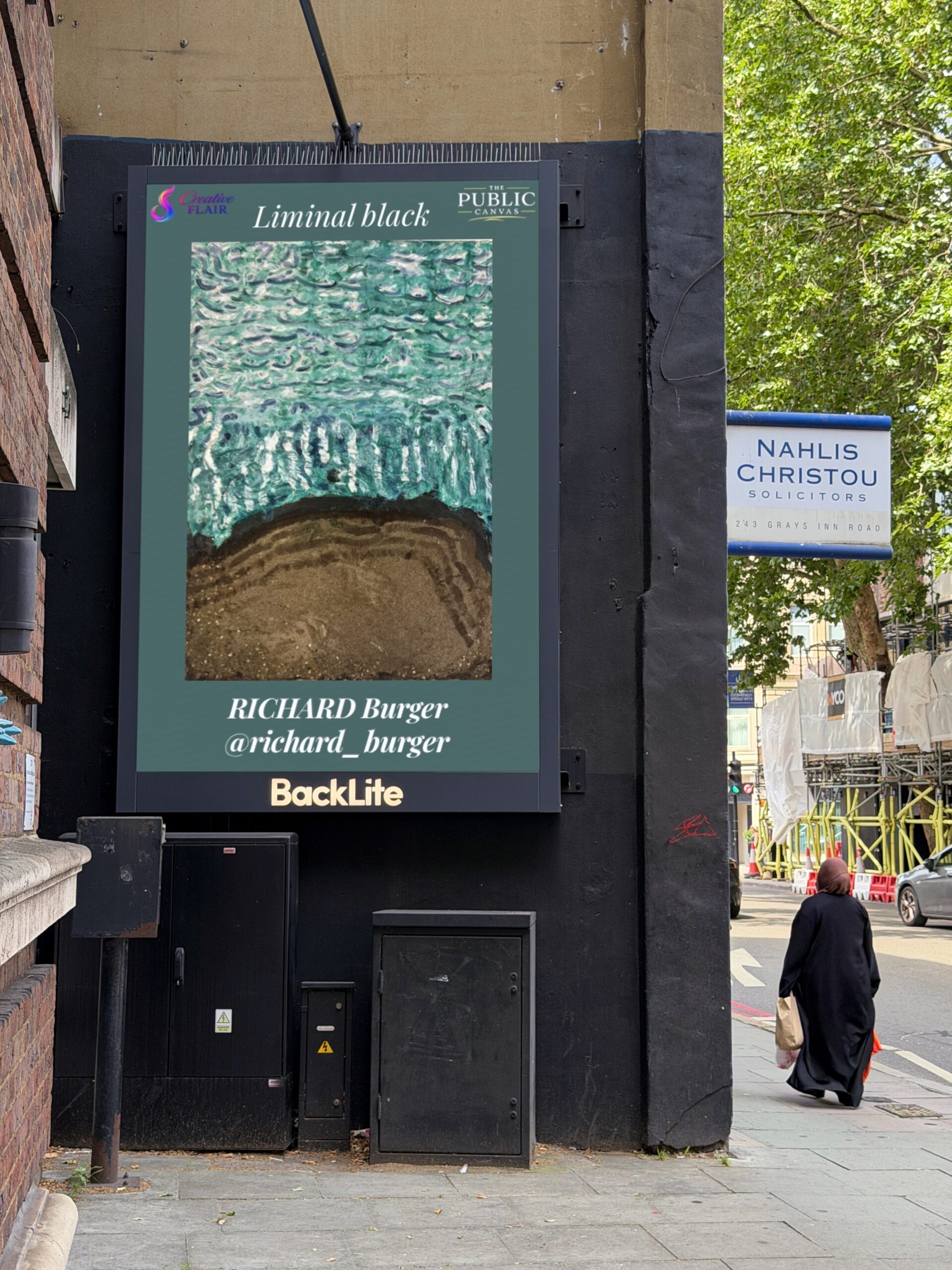 The King's Cross Showcase, the billboard in central London, June 2026