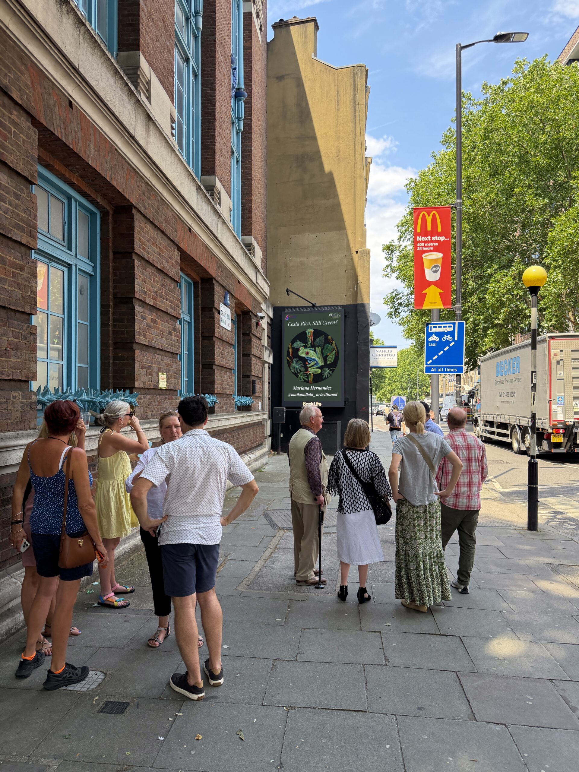 The King's Cross Showcase, public exhibition on screen at King's Cross, June 2026