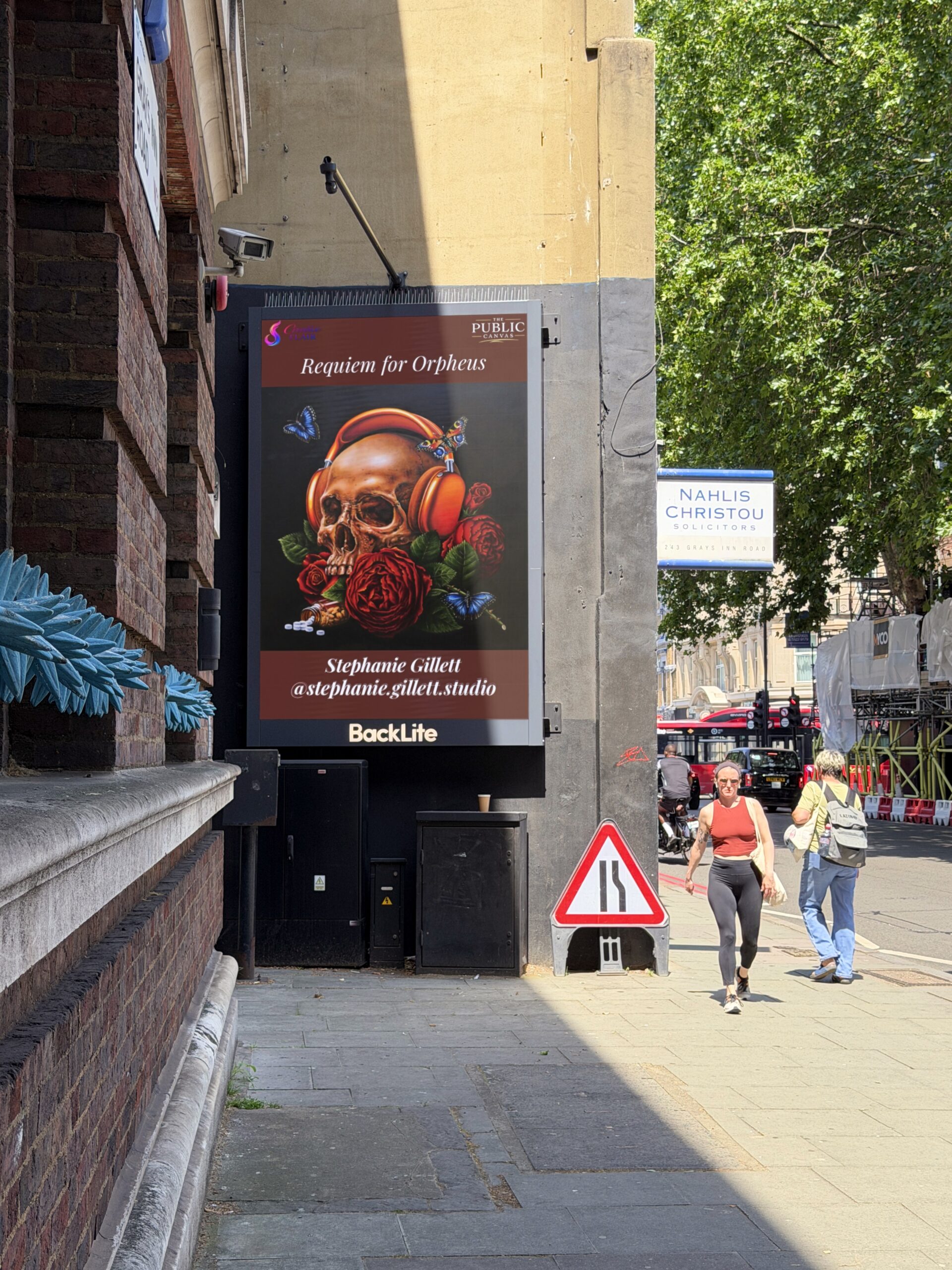 The King's Cross Showcase, billboard view at King's Cross, June 2026