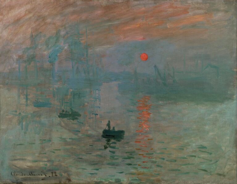 Claude Monet's Impression, Sunrise, the painting that named the Impressionism art movement