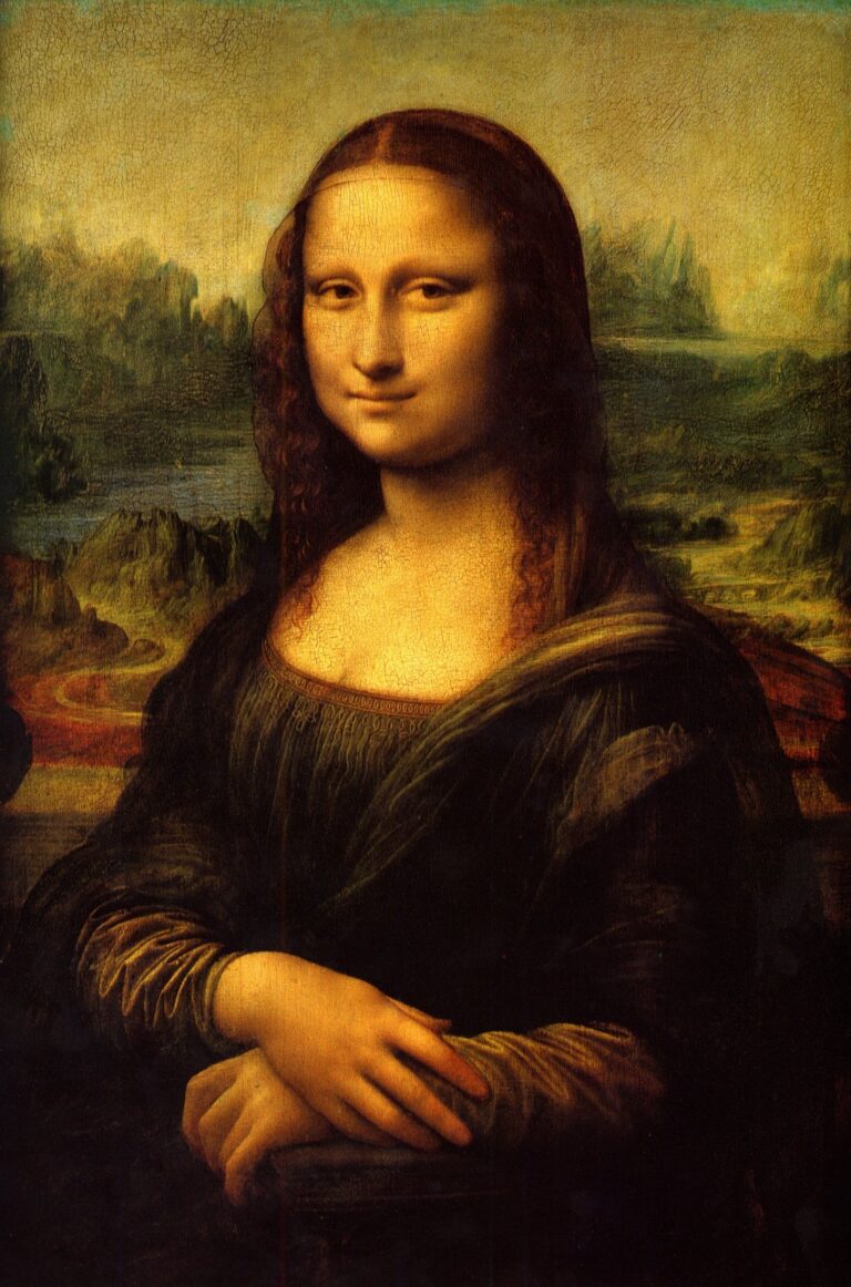 Leonardo da Vinci's Mona Lisa, the painting at the centre of the 1911 Mona Lisa theft from the Louvre