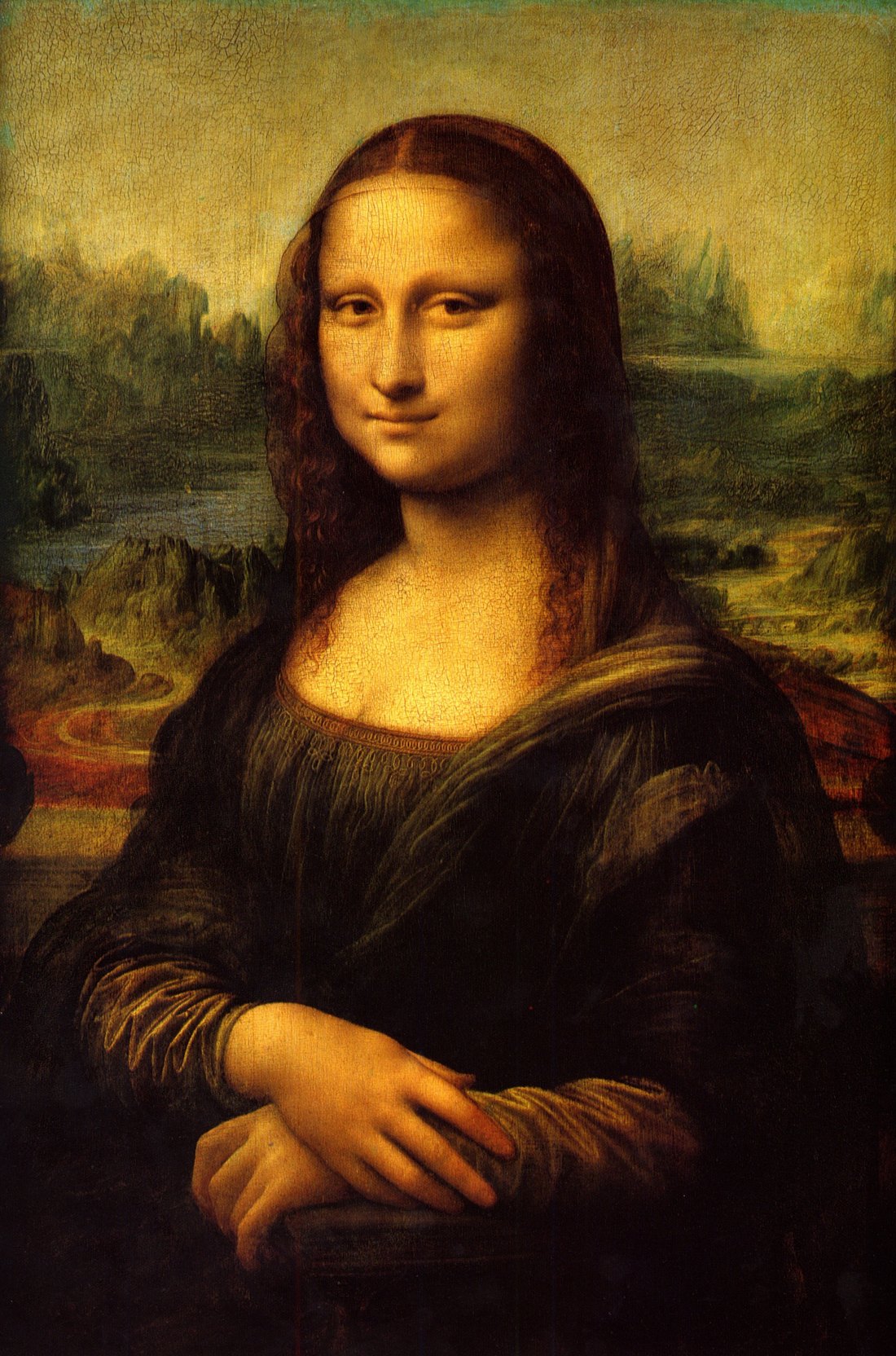 Leonardo da Vinci's Mona Lisa, the painting at the centre of the 1911 Mona Lisa theft from the Louvre