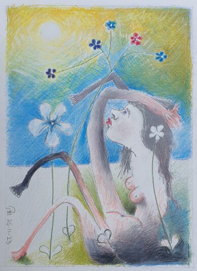 3 Seated Figure with Sunny Sky 25 Nov 23 REMOVED FROM BINDER