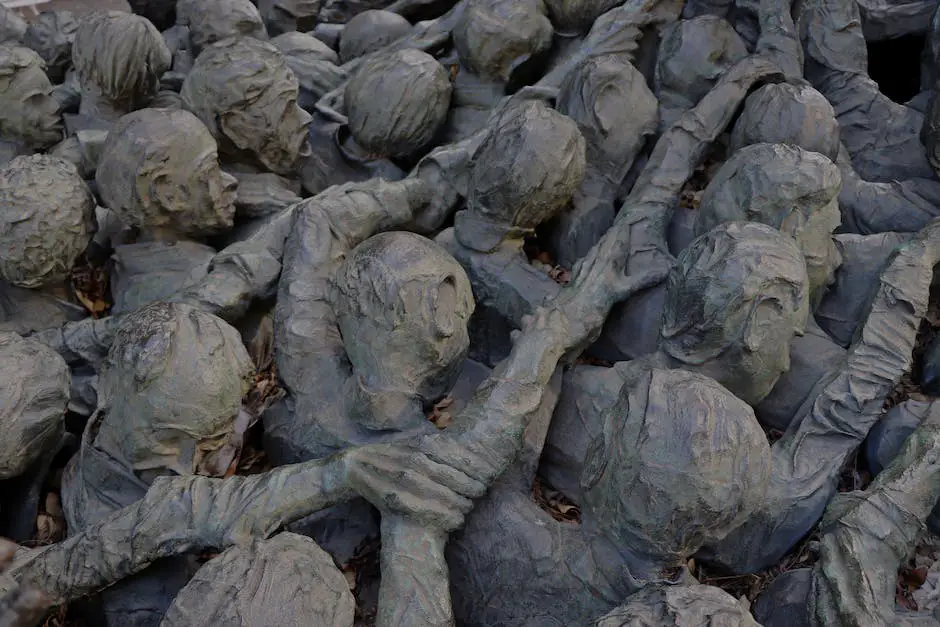 A powerful war art piece depicting the horrors of conflict, resonating with the emotions and experiences of individuals impacted by war.